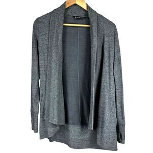 Athleta Pranayama Wrap Jacket Cover Up Gray Women's Size XXS Excellent Condition